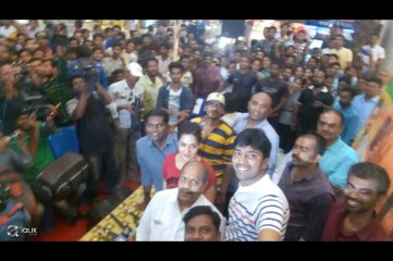 Selfie Raja Movie Team At Vizag